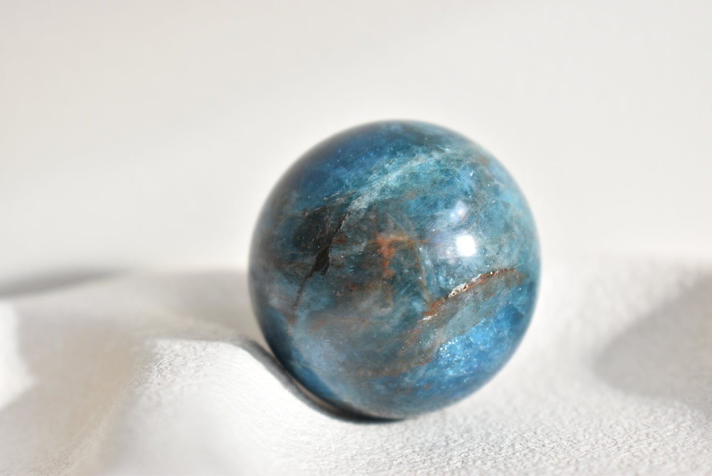 Blue Apatite Sphere #4 93g