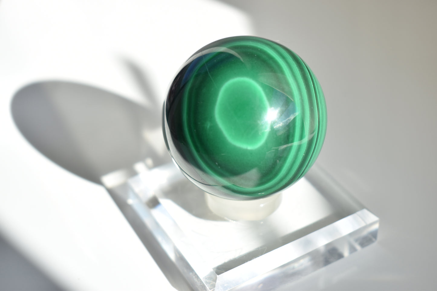 Large Malachite Sphere