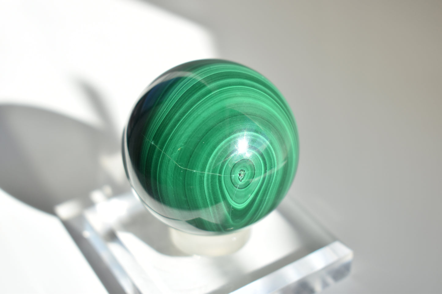Large Malachite Sphere