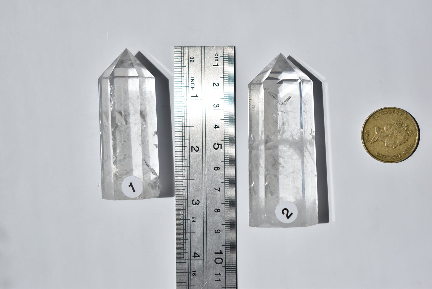 (Extremely Rare) Red Angel Feather Phantom Clear Quartz Point #2 (video)