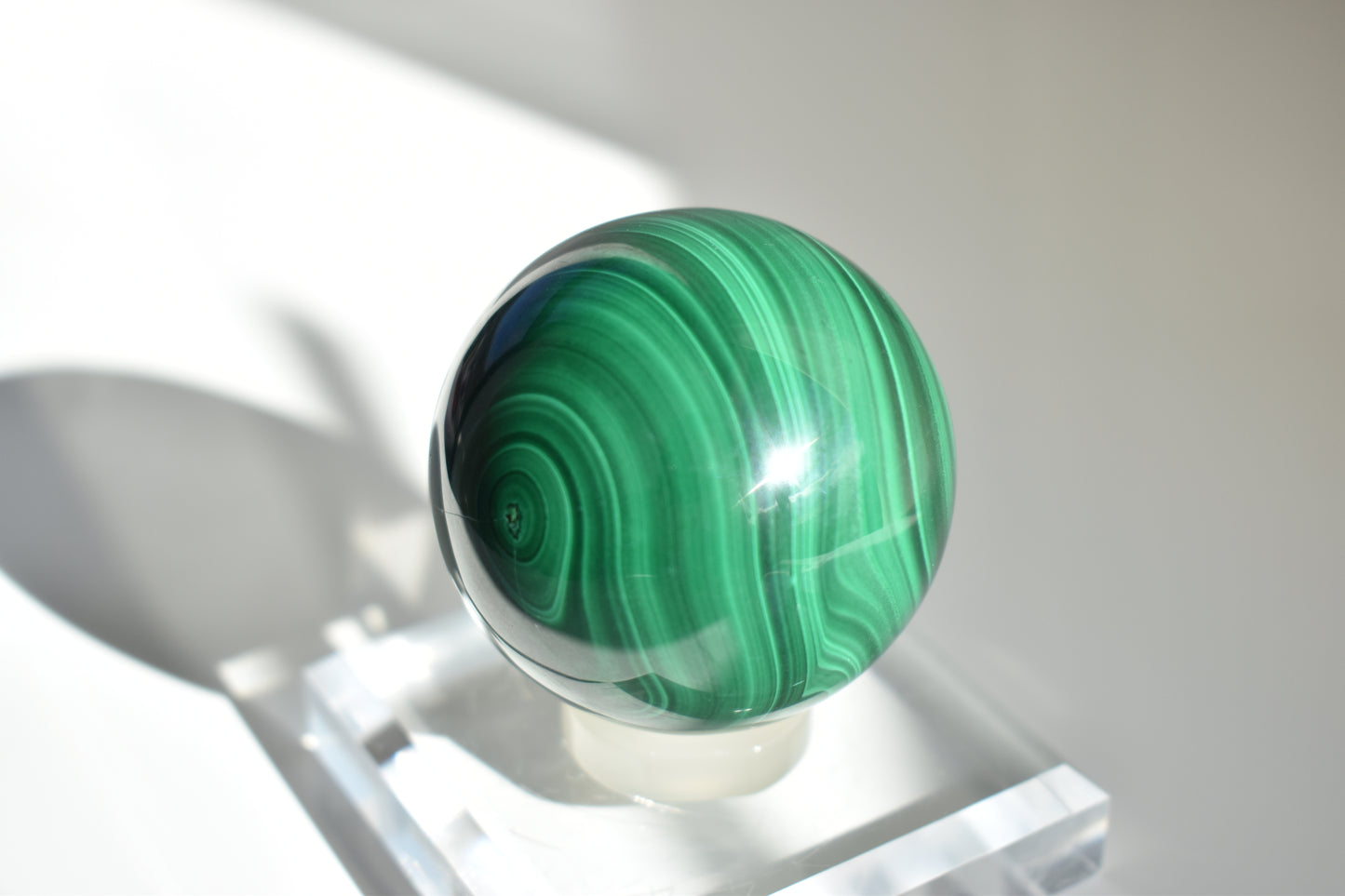 Large Malachite Sphere