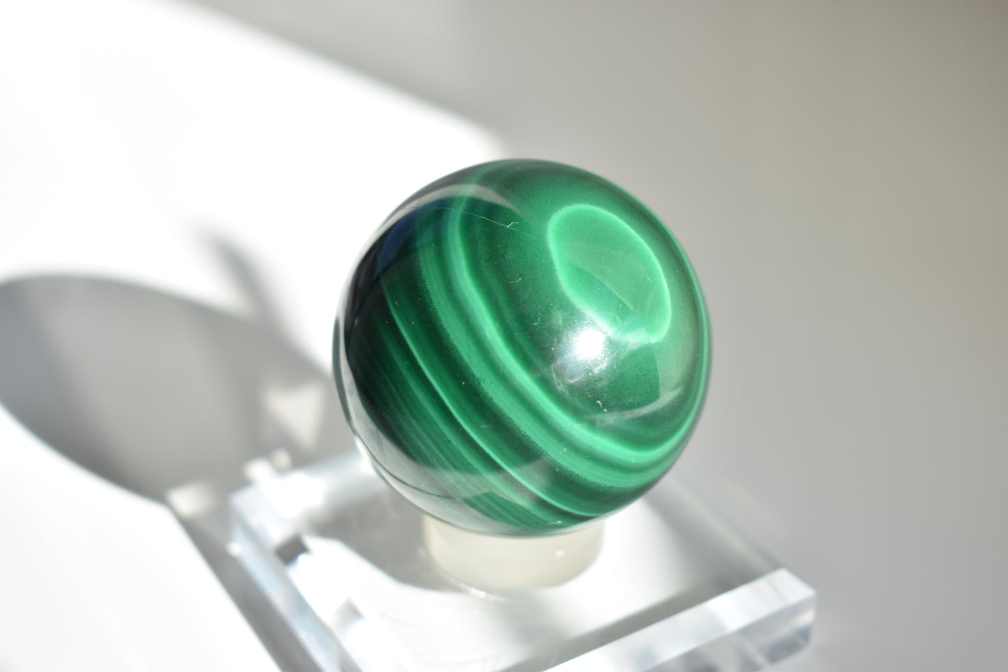 Large Malachite Sphere