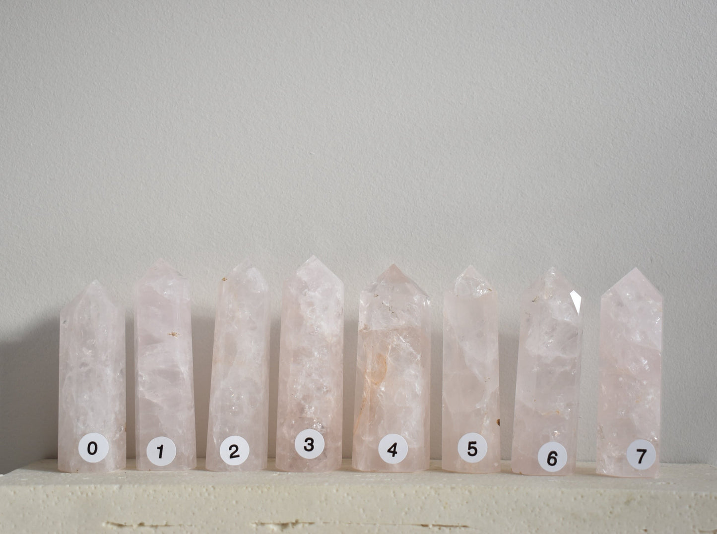 Rose Quartz Points