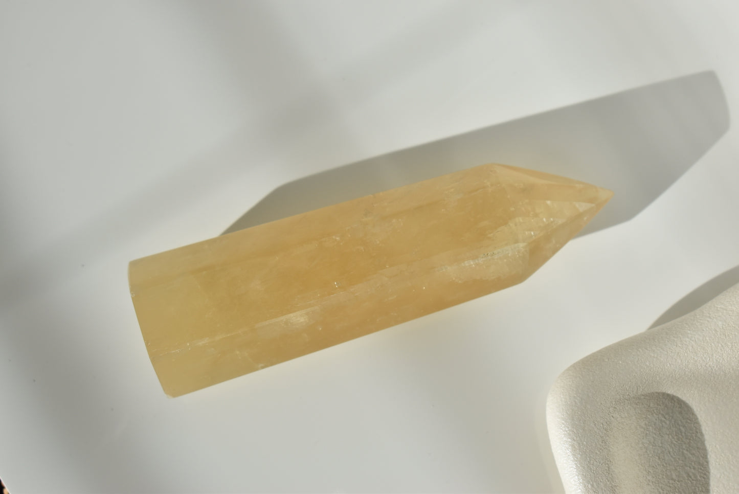 Honey Calcite Point #3