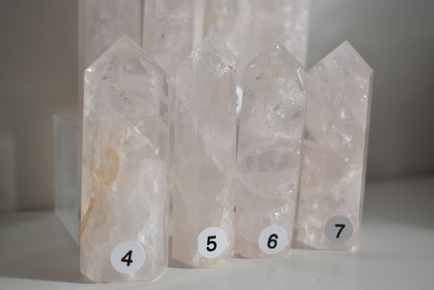 Rose Quartz Points