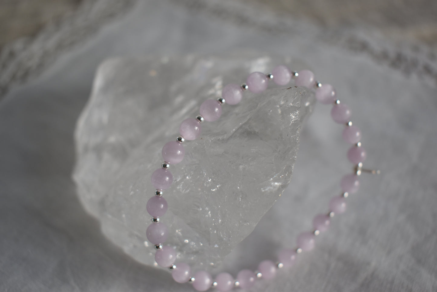 Kunzite Bracelet 5mm