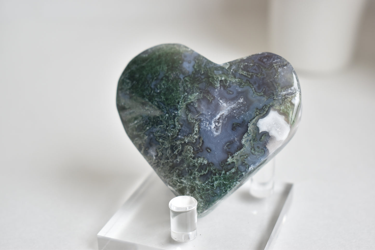 Moss Agate Carvings