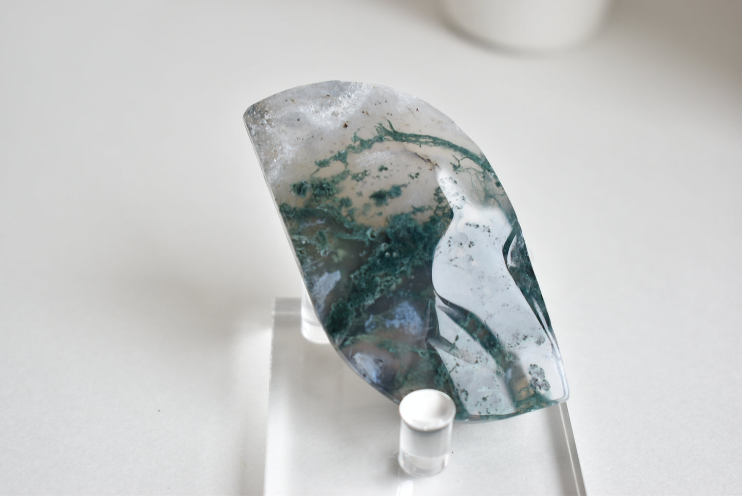 Moss Agate Carvings