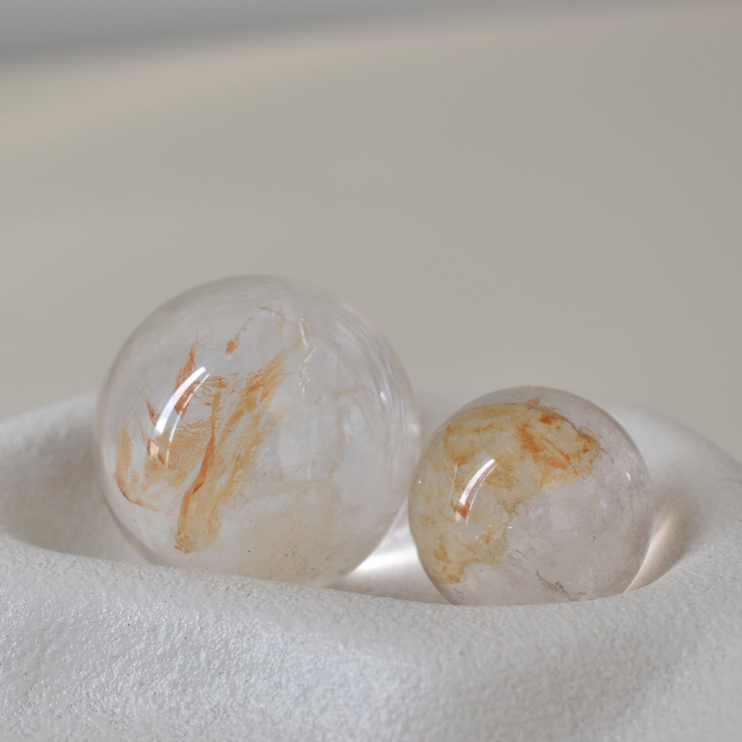 HG Golden Healer Hematoid Quartz Sphere