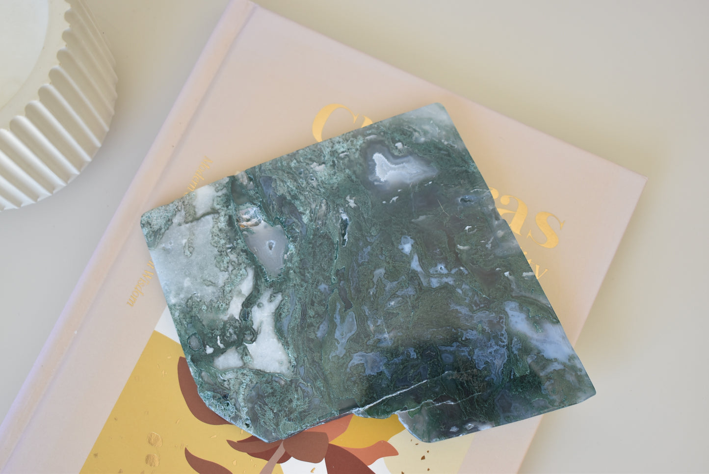 Moss Agate Slab #2 299g