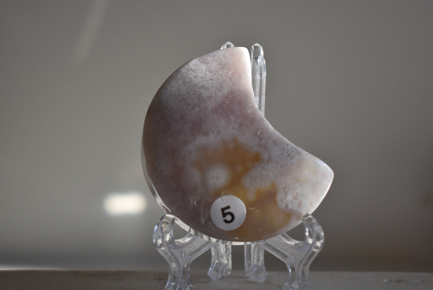 Blossom Flower Agate Moon