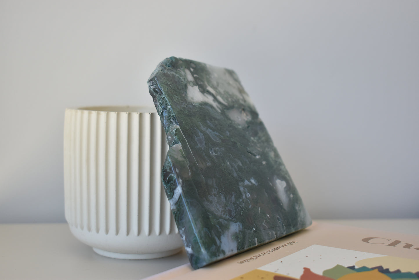 Moss Agate Slab #2 299g