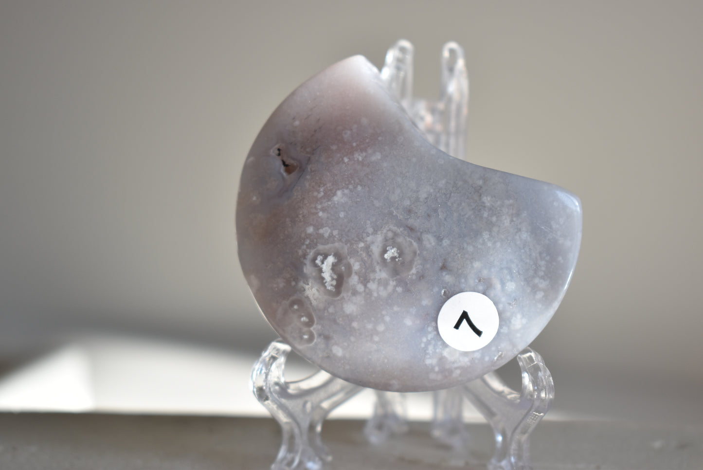 Blossom Flower Agate Moon