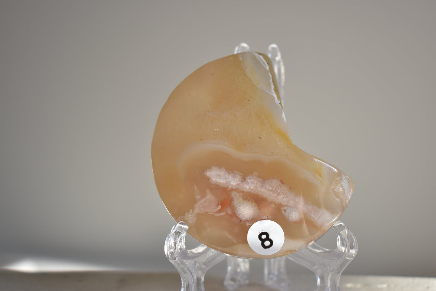 Blossom Flower Agate Moon