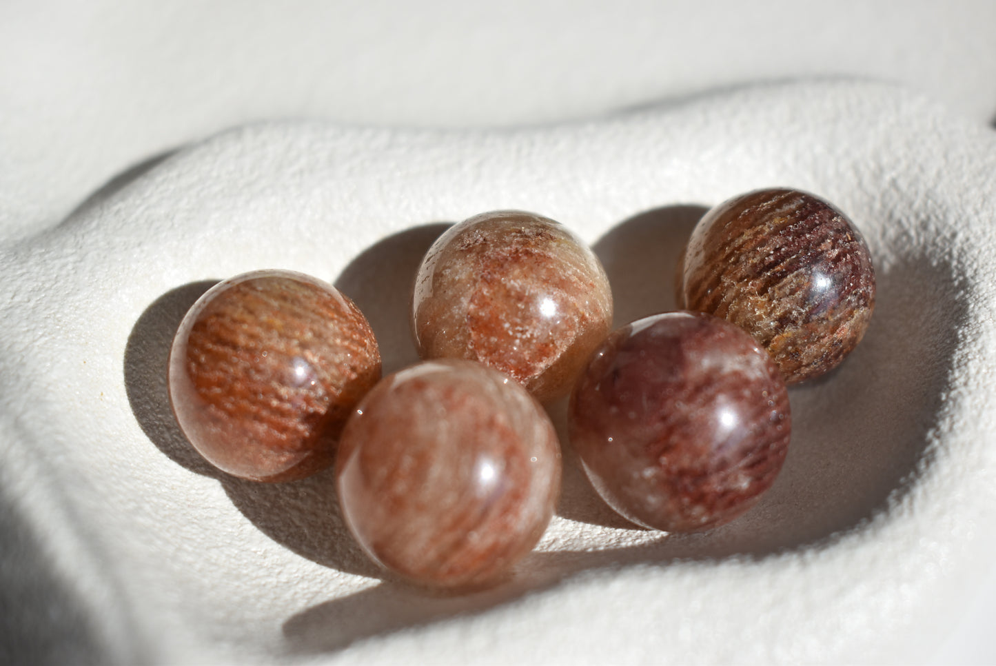 Thousand Layer Babay Garden Quartz( Lodolite) sphere 20mm