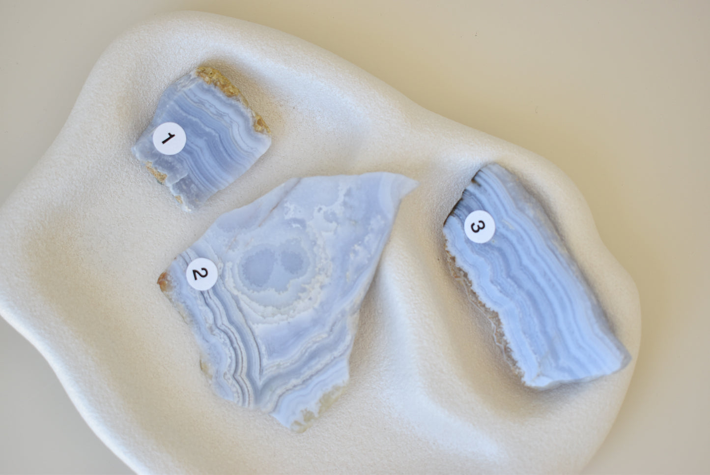 Blue Lace Agate slab