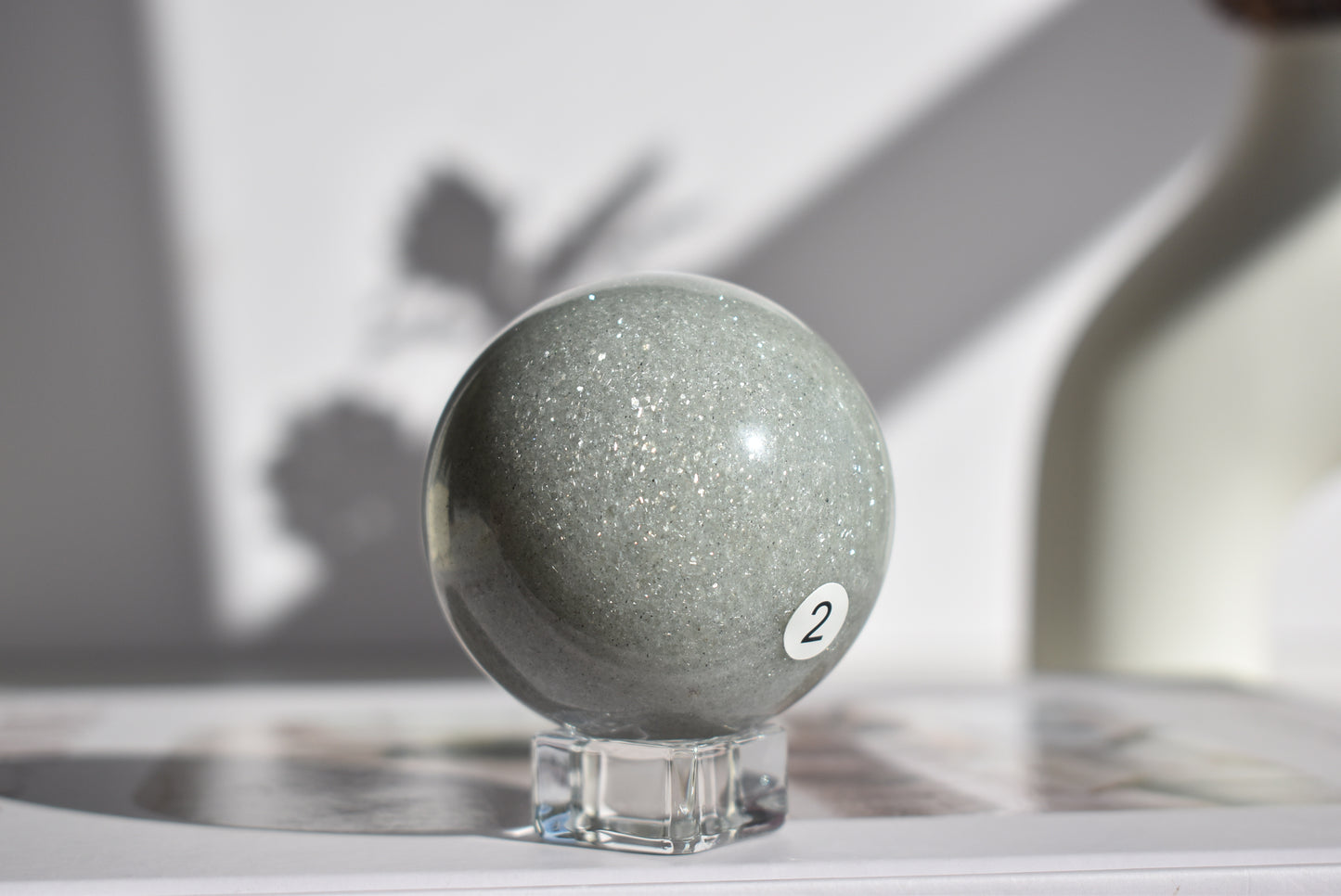 Sage Mica Sphere (Video)