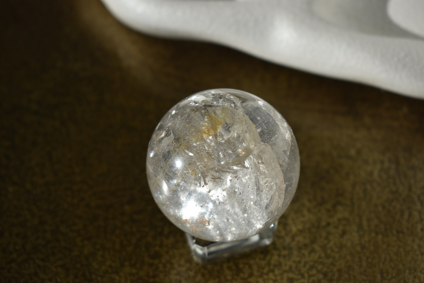 Rainbow Clear Quartz Sphere #1
