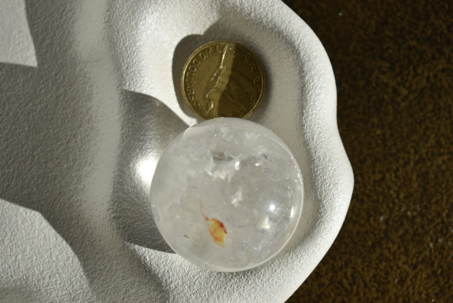 Rainbow Clear Quartz Sphere #2
