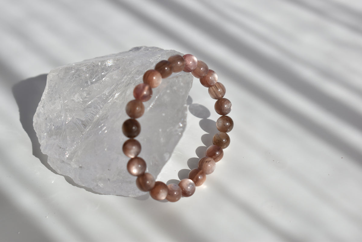 Pink Lepidolite Bracelet 8.5mm