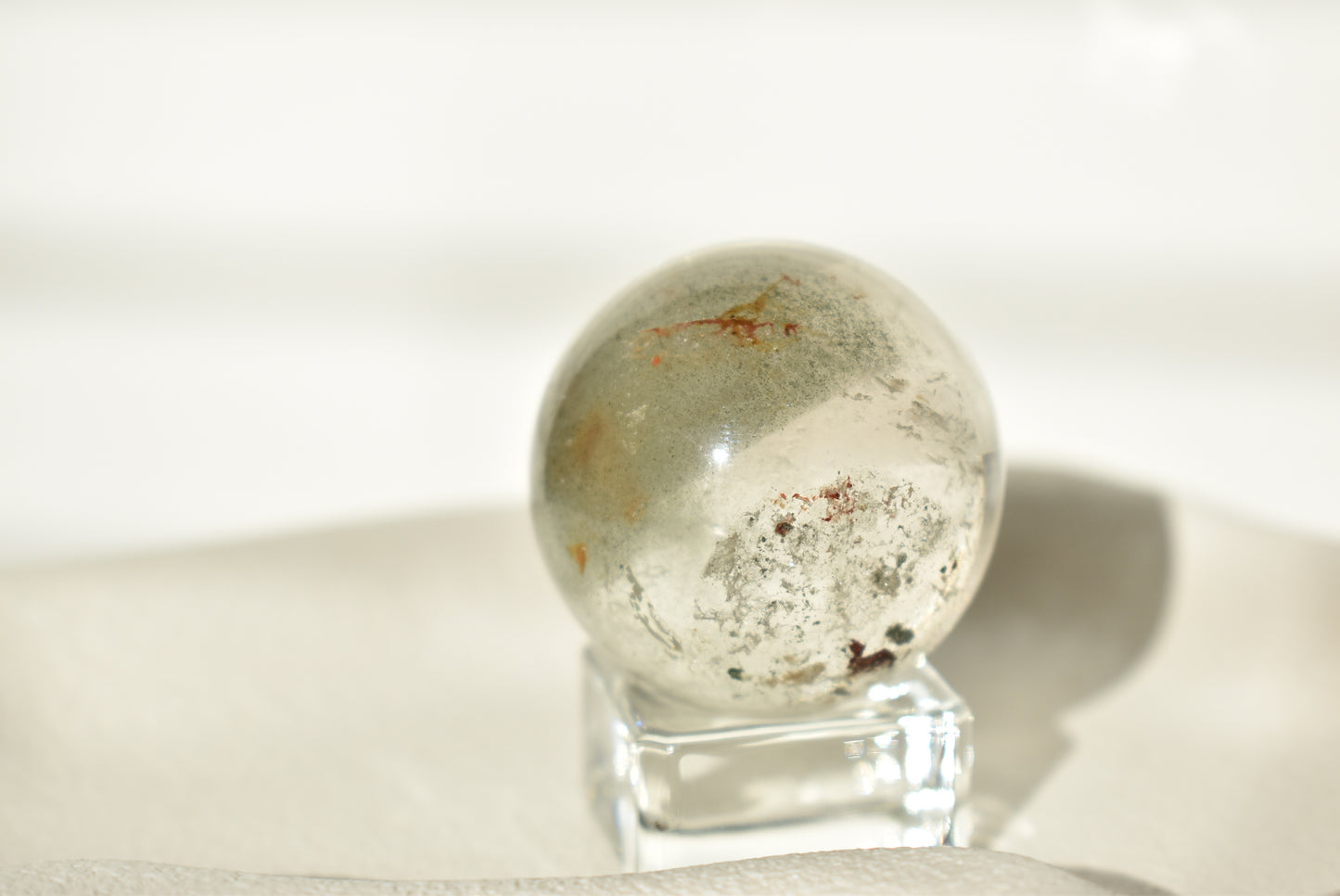 Garden Quartz Lodolite sphere #5