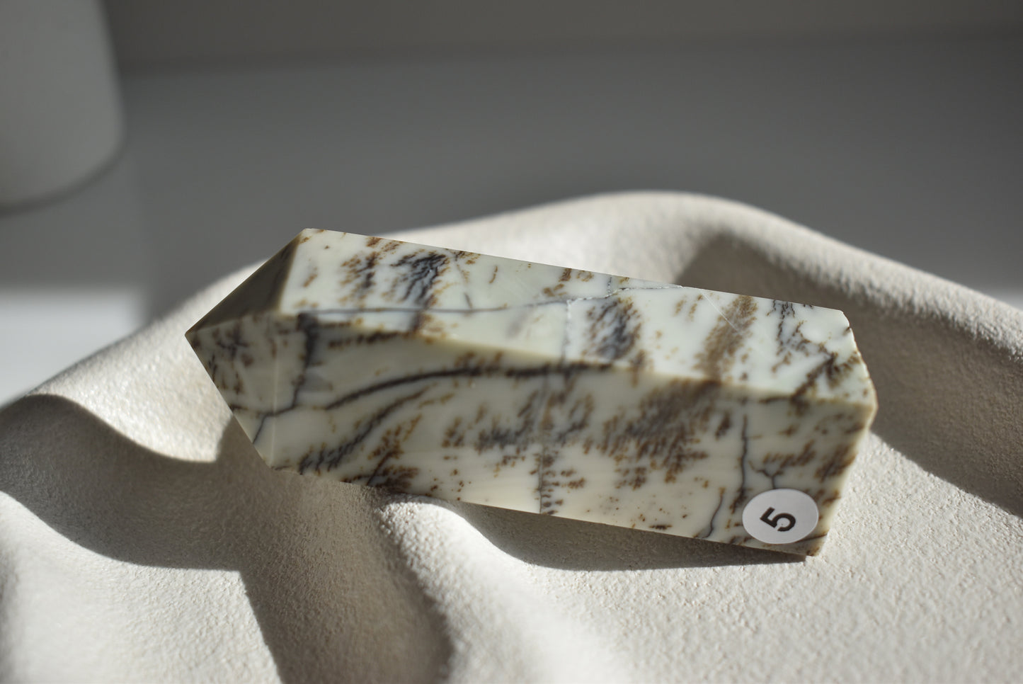 Dendritic Sage Jasper point