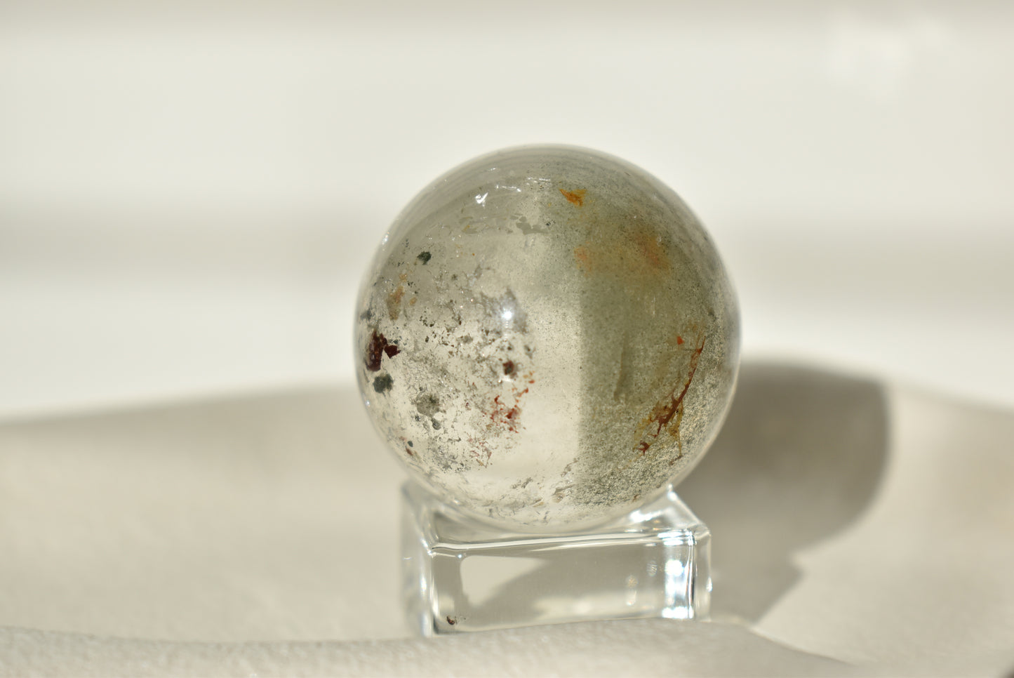 Garden Quartz Lodolite sphere #5