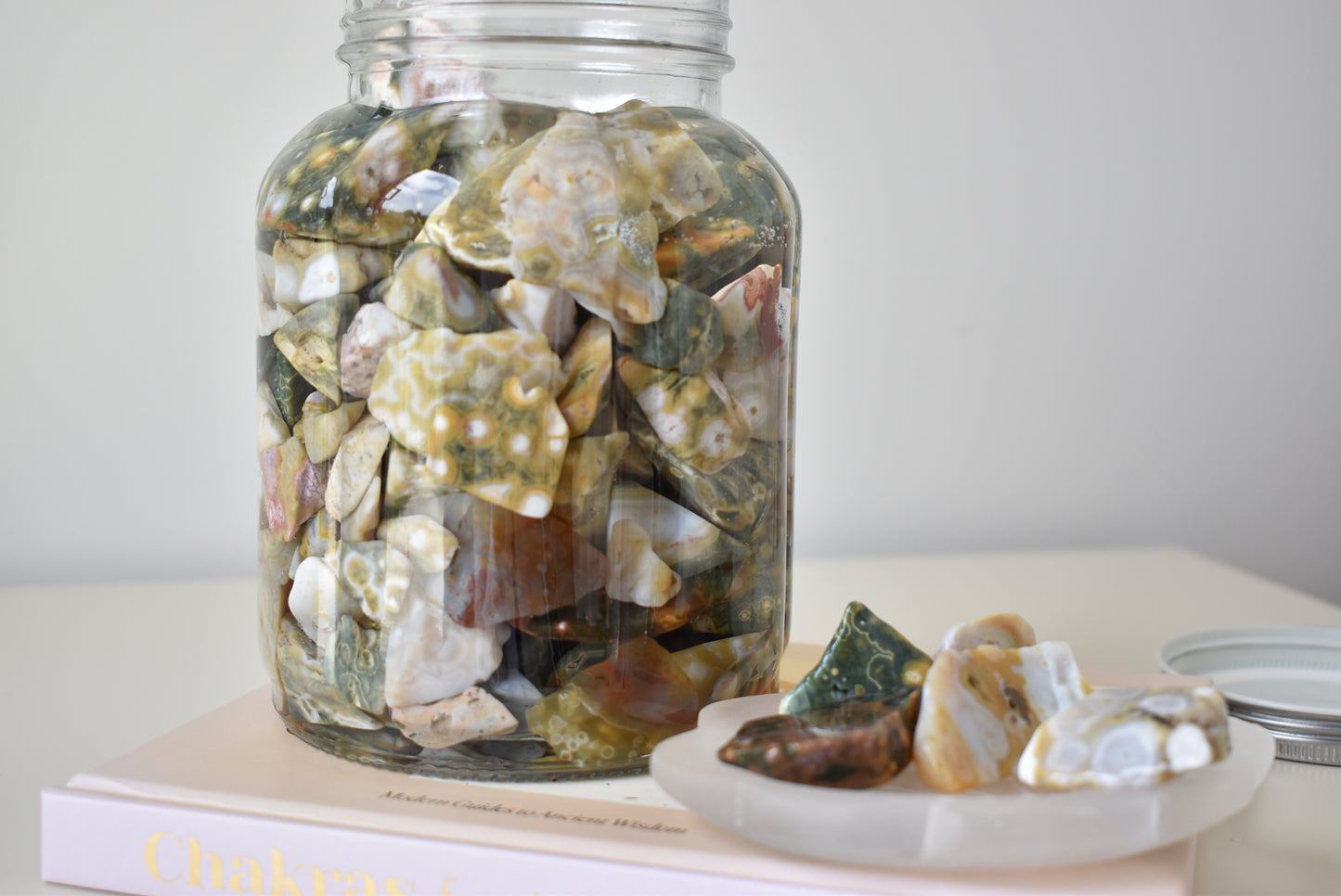 Orbicular Ocean Jasper Raw