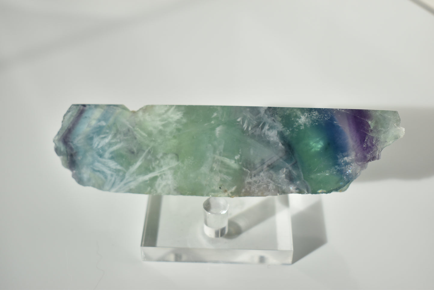 Feather Green Fluorite Raw #4