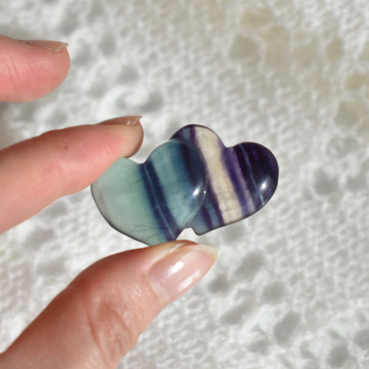 Fluorite Heart #2