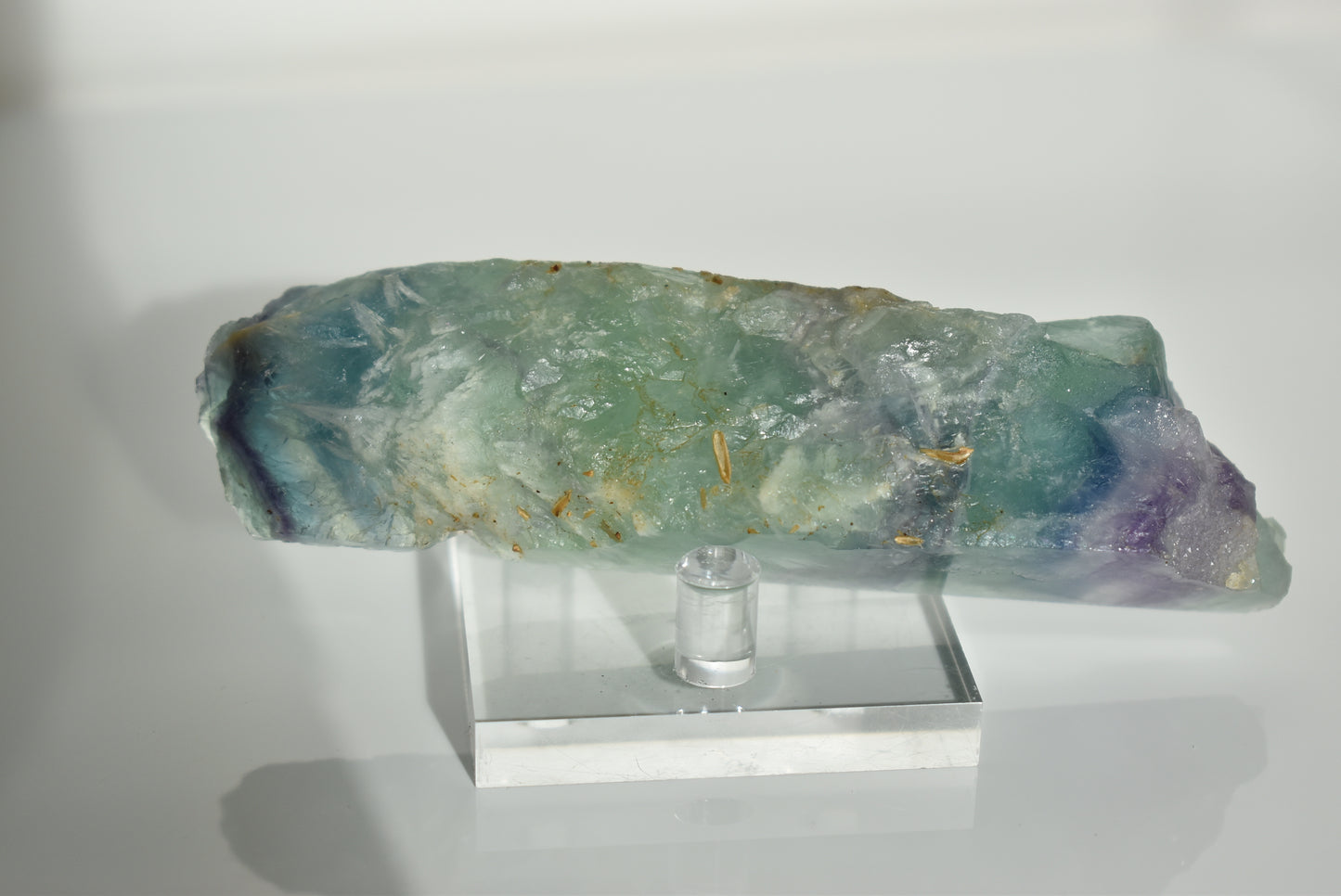 Feather Green Fluorite Raw #4