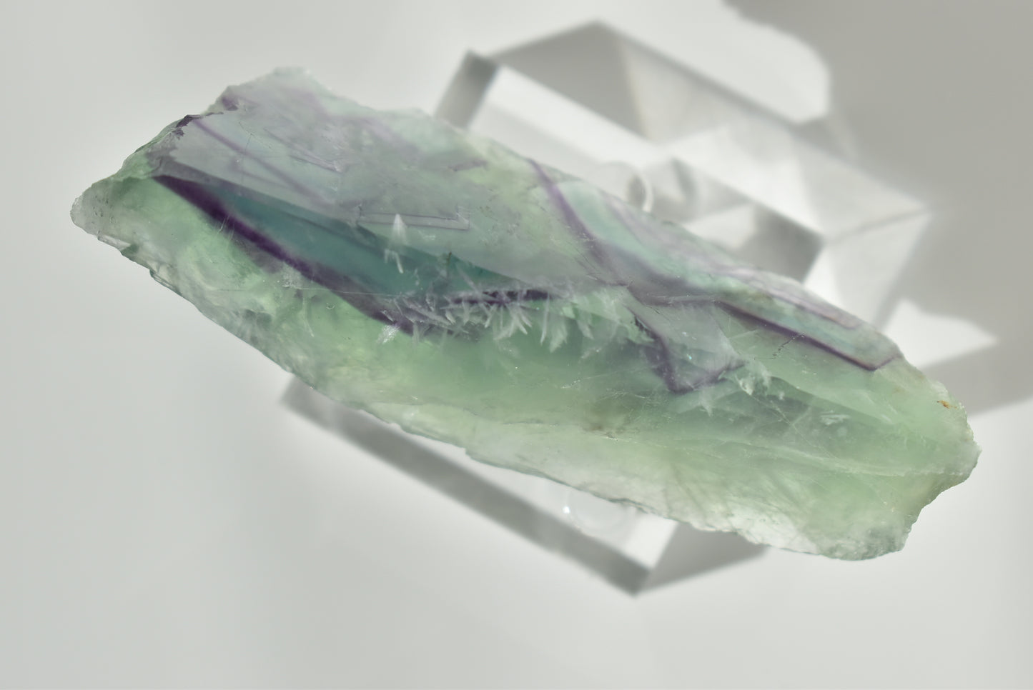 Feather Green Fluorite Raw #3