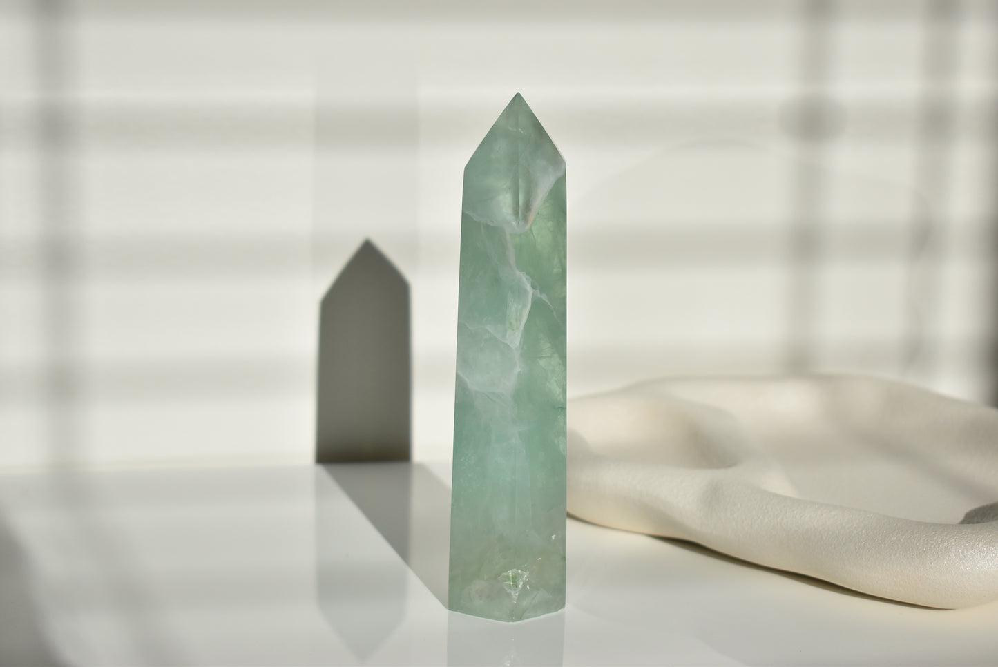 Green Fluorite Tower
