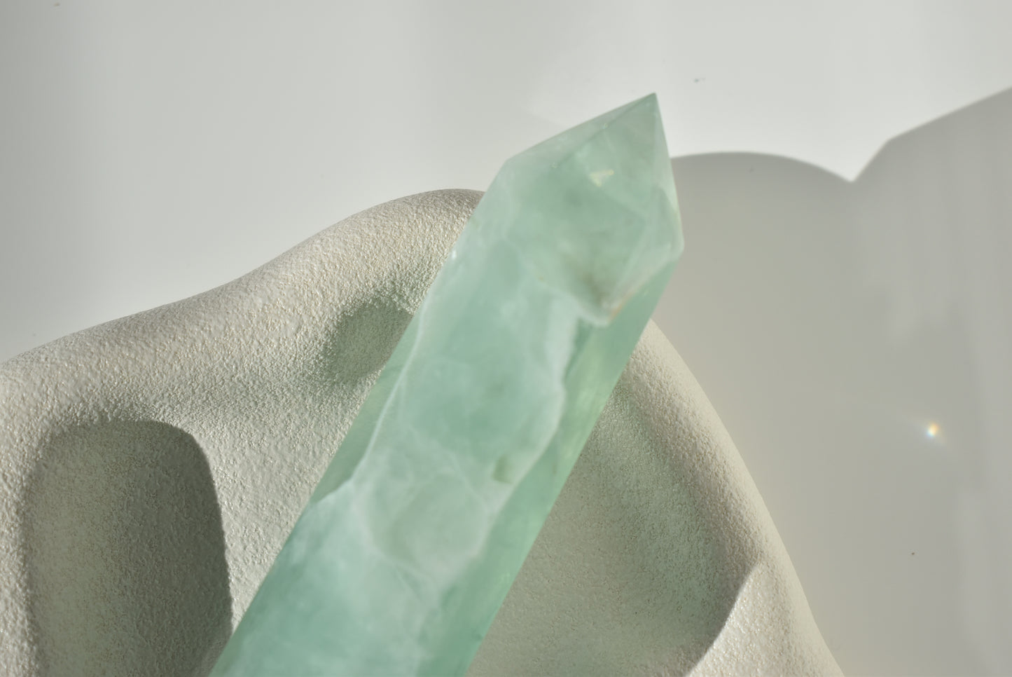 Green Fluorite Tower