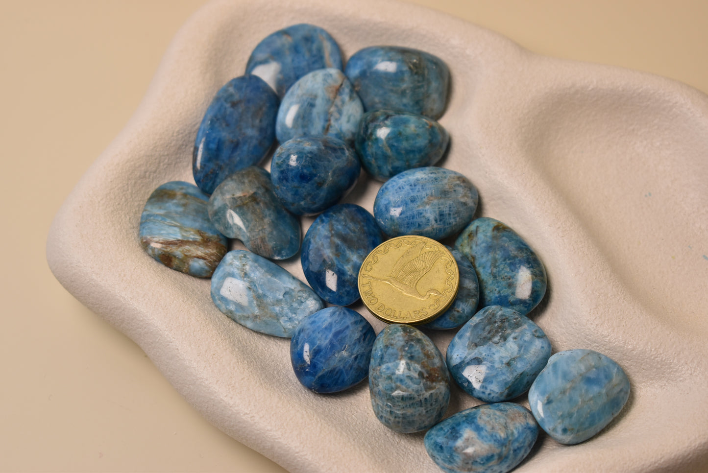 Blue Apatite Tumble