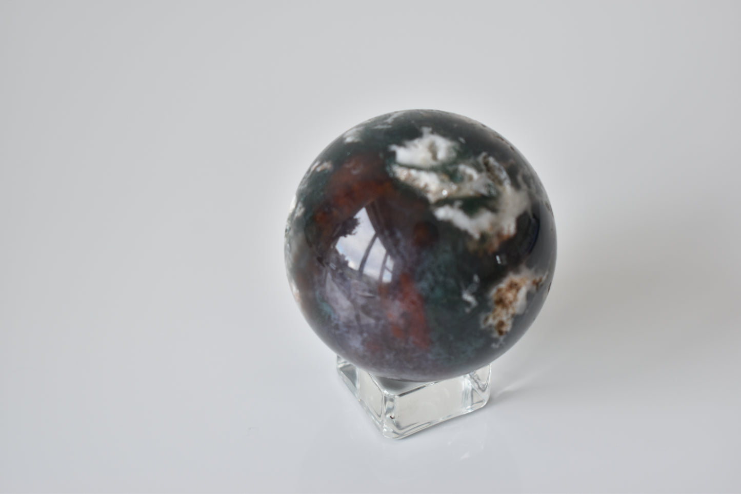 Moss Agate Sphere #1