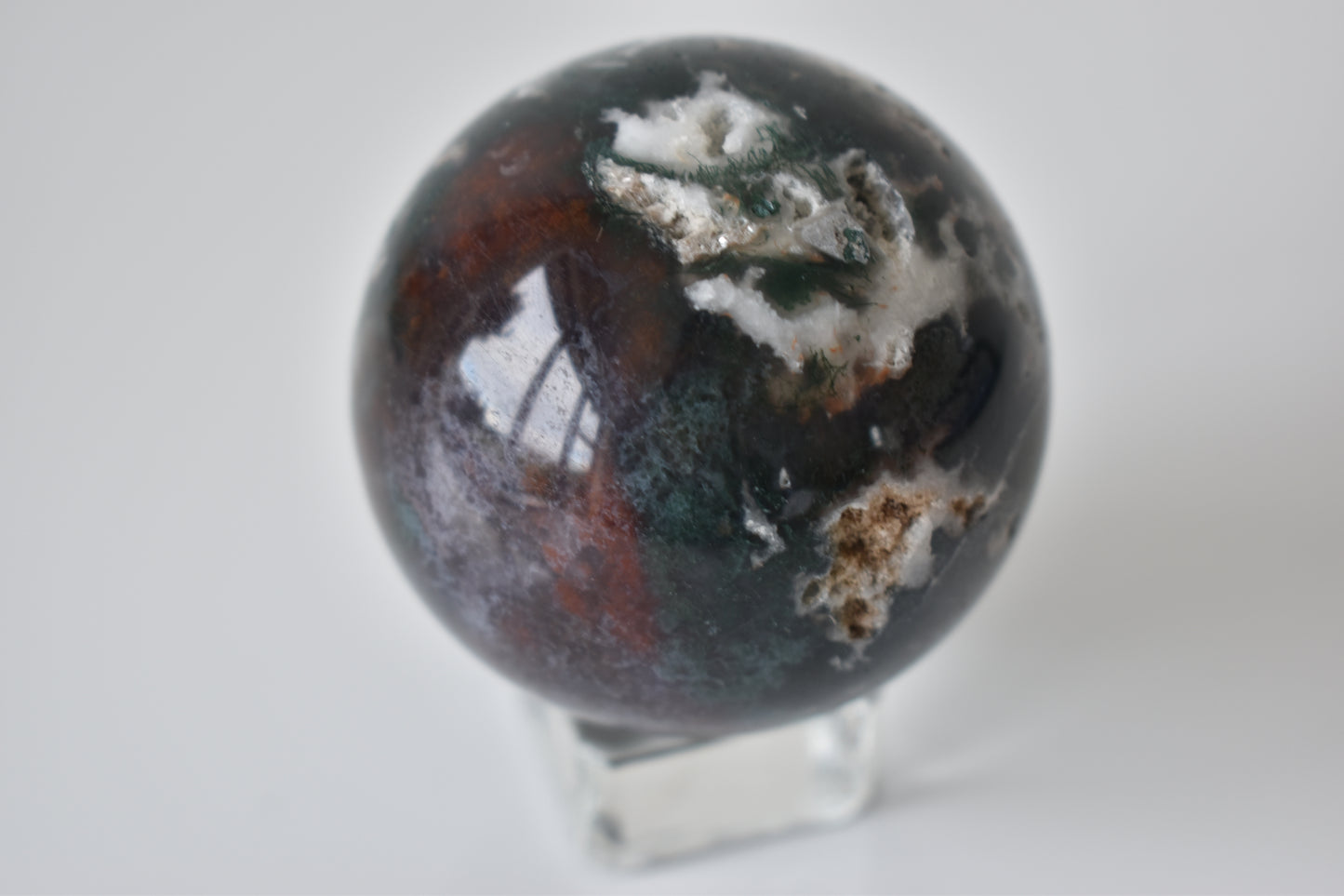 Moss Agate Sphere #1