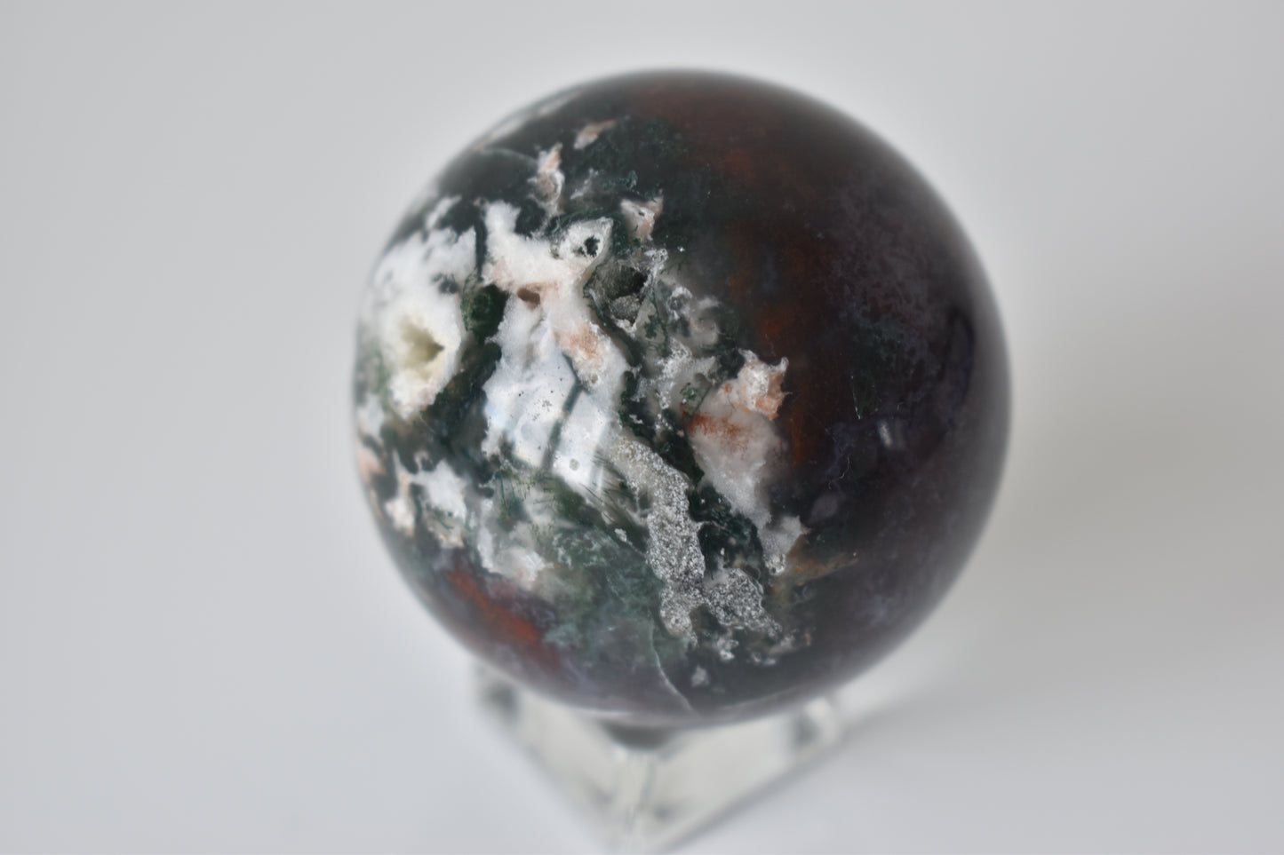 Moss Agate Sphere #1