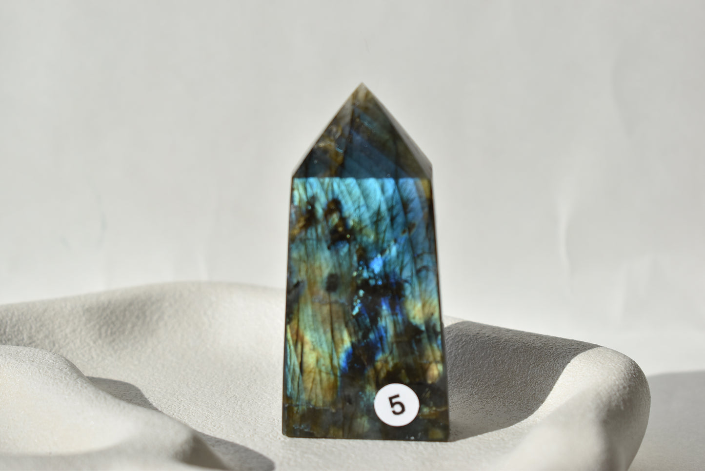 HG Labradorite Points #5 (video)
