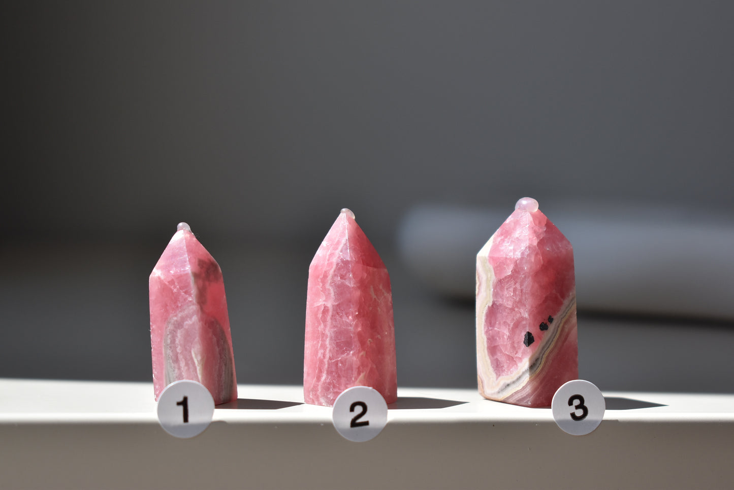 Rhodochrosite Points