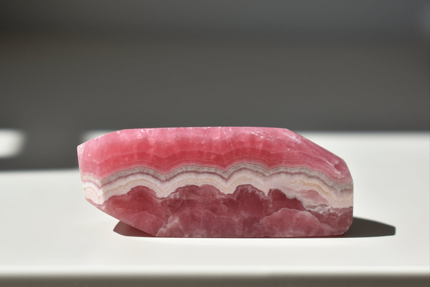 Rhodochrosite Freeform #3 (video)