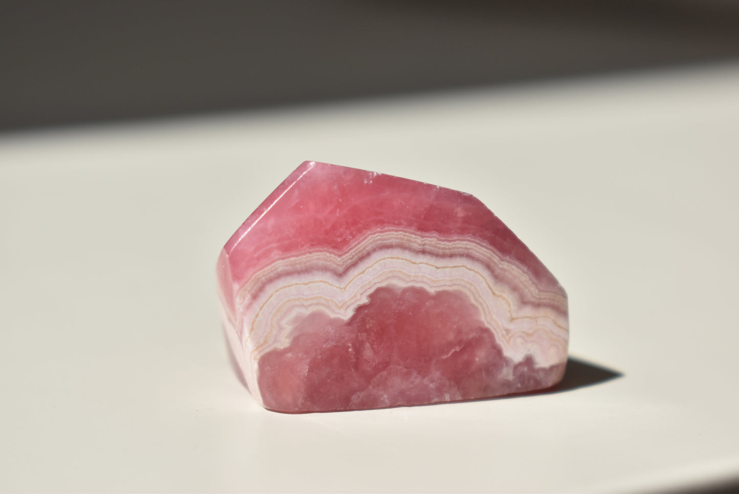 Rhodochrosite Freeform #4 (video)