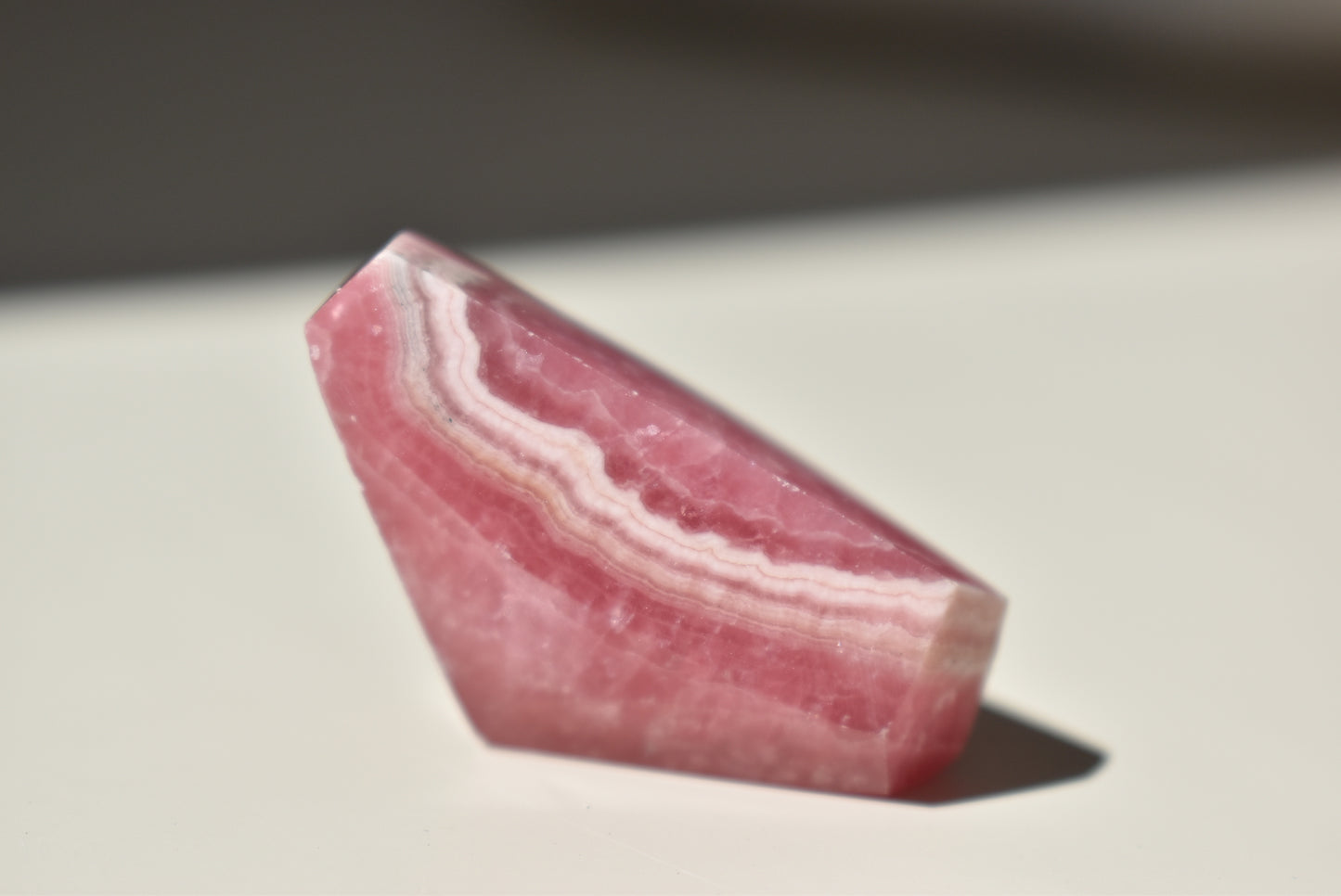 Rhodochrosite Freeform #5 (video)