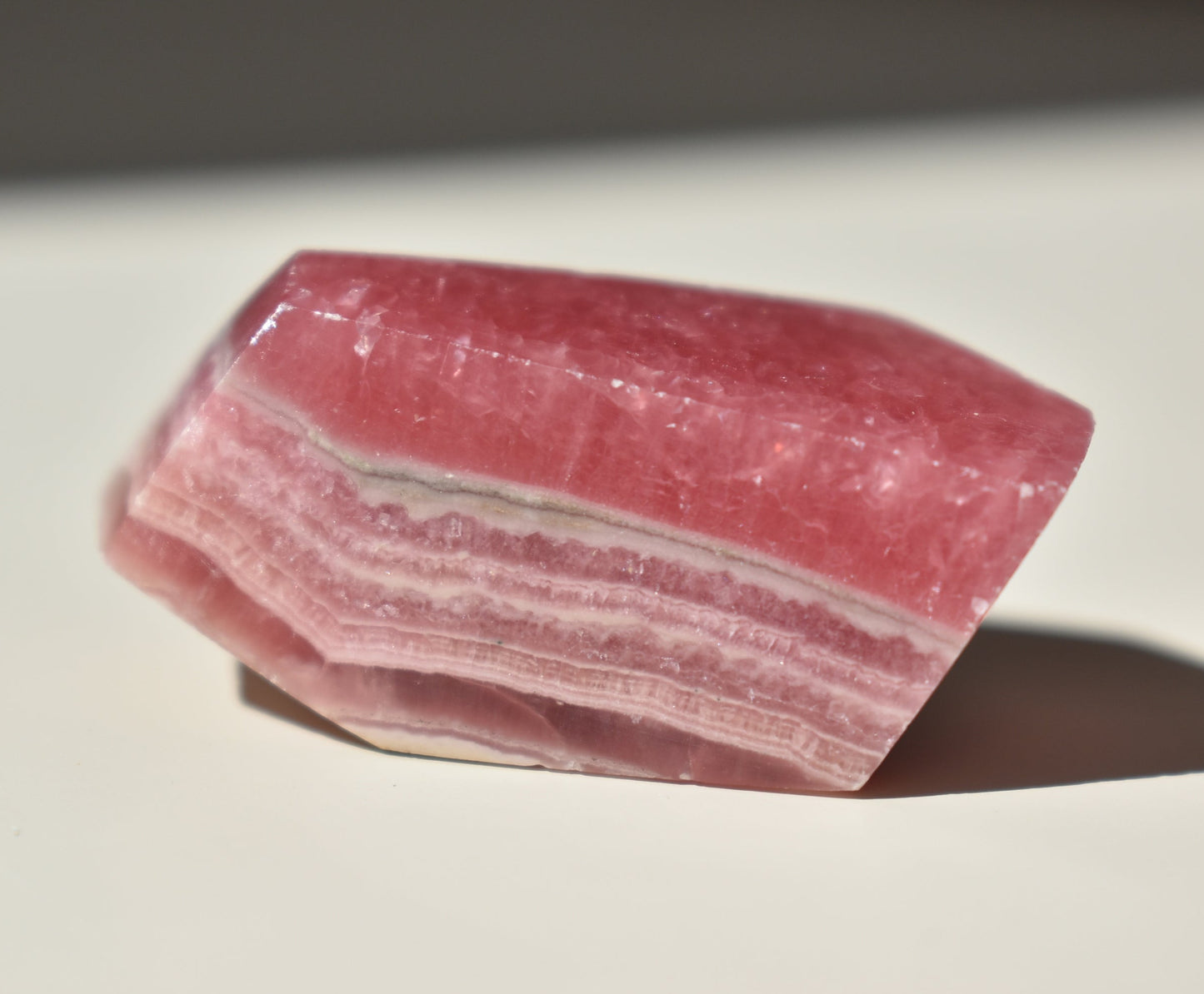 Rhodochrosite Freeform #7 (video)