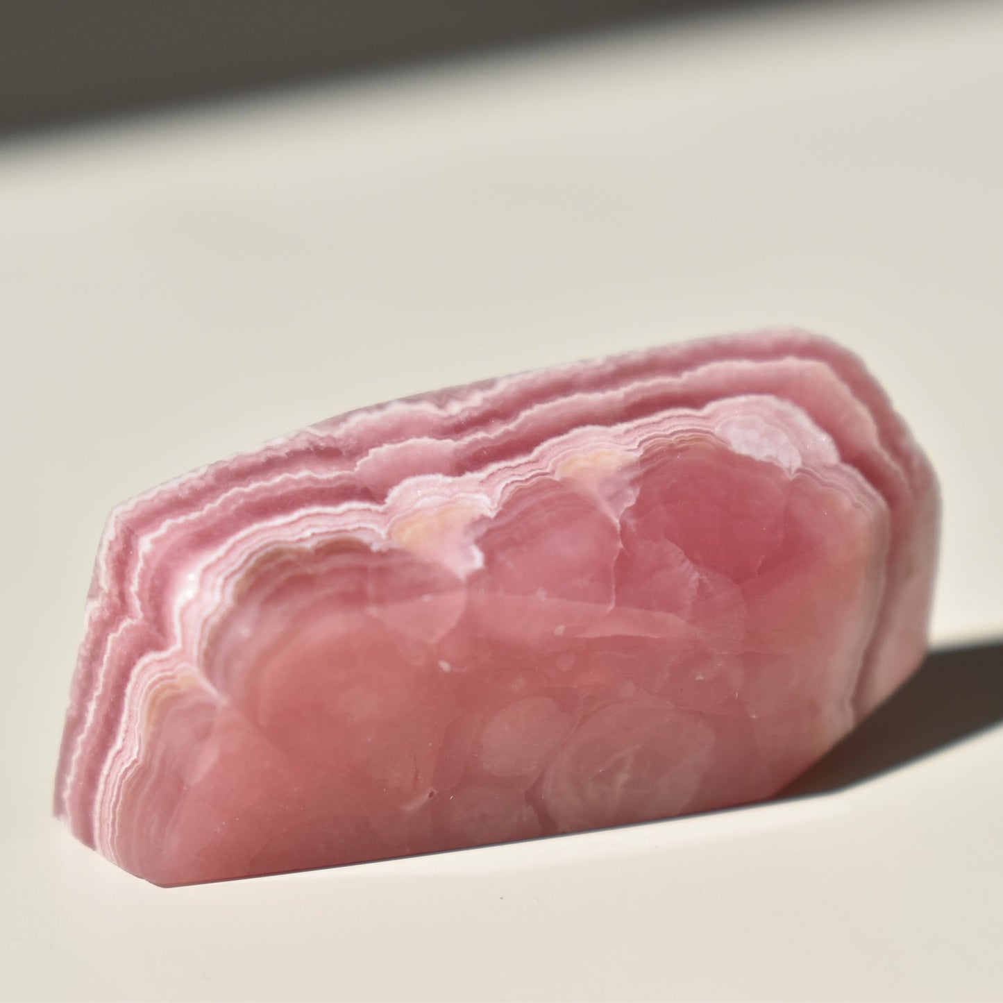 Rhodochrosite Freeform #8 (video)