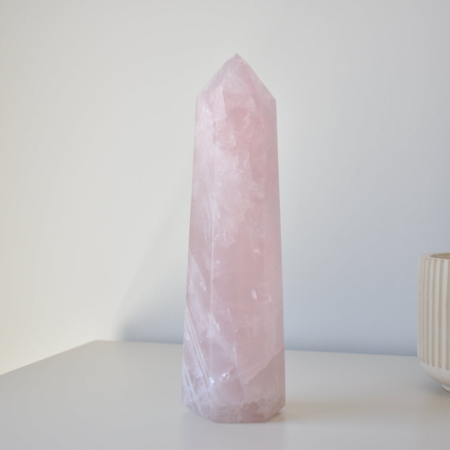 Large Rose Quartz Tower 1Kg