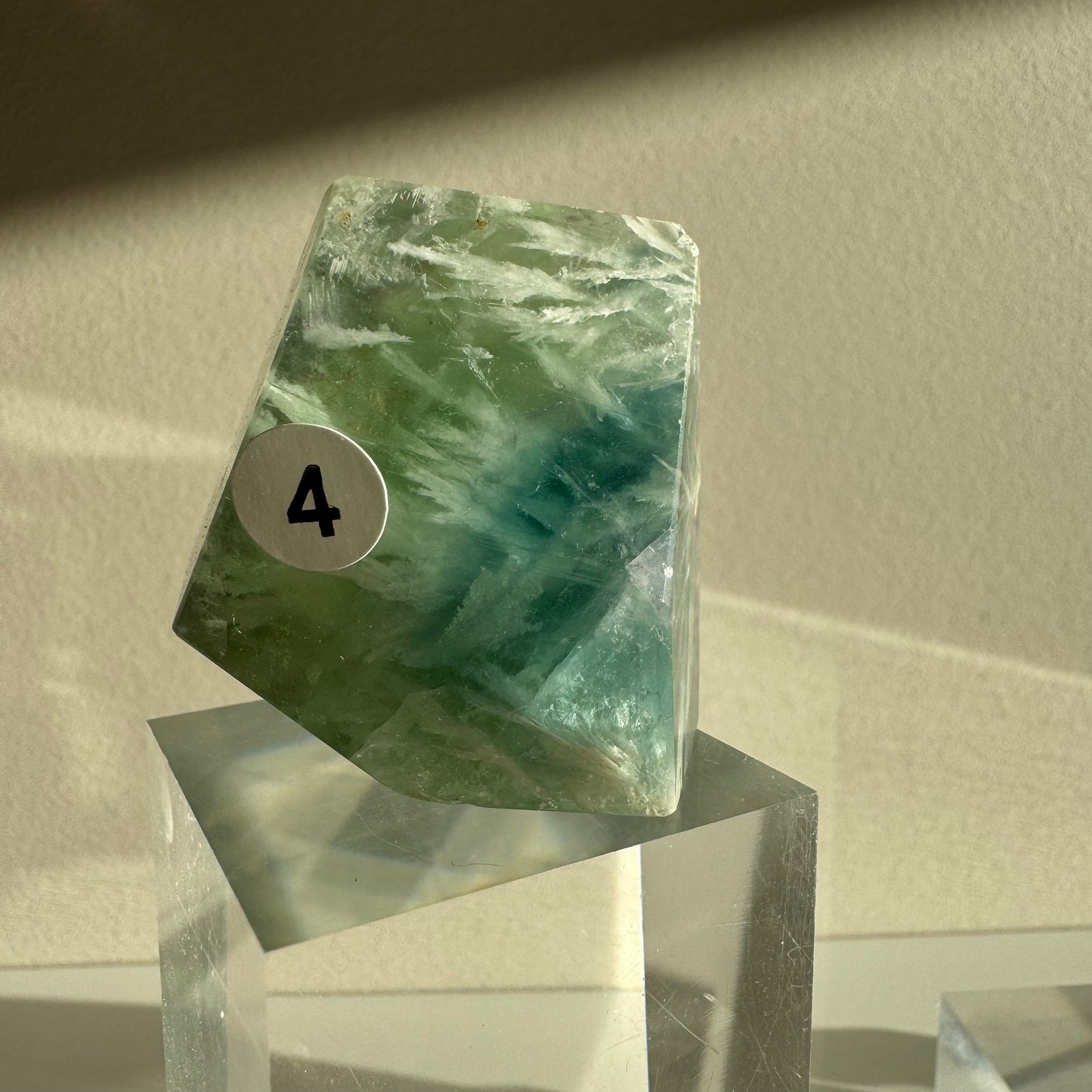 Feather Fluorite Freefrom