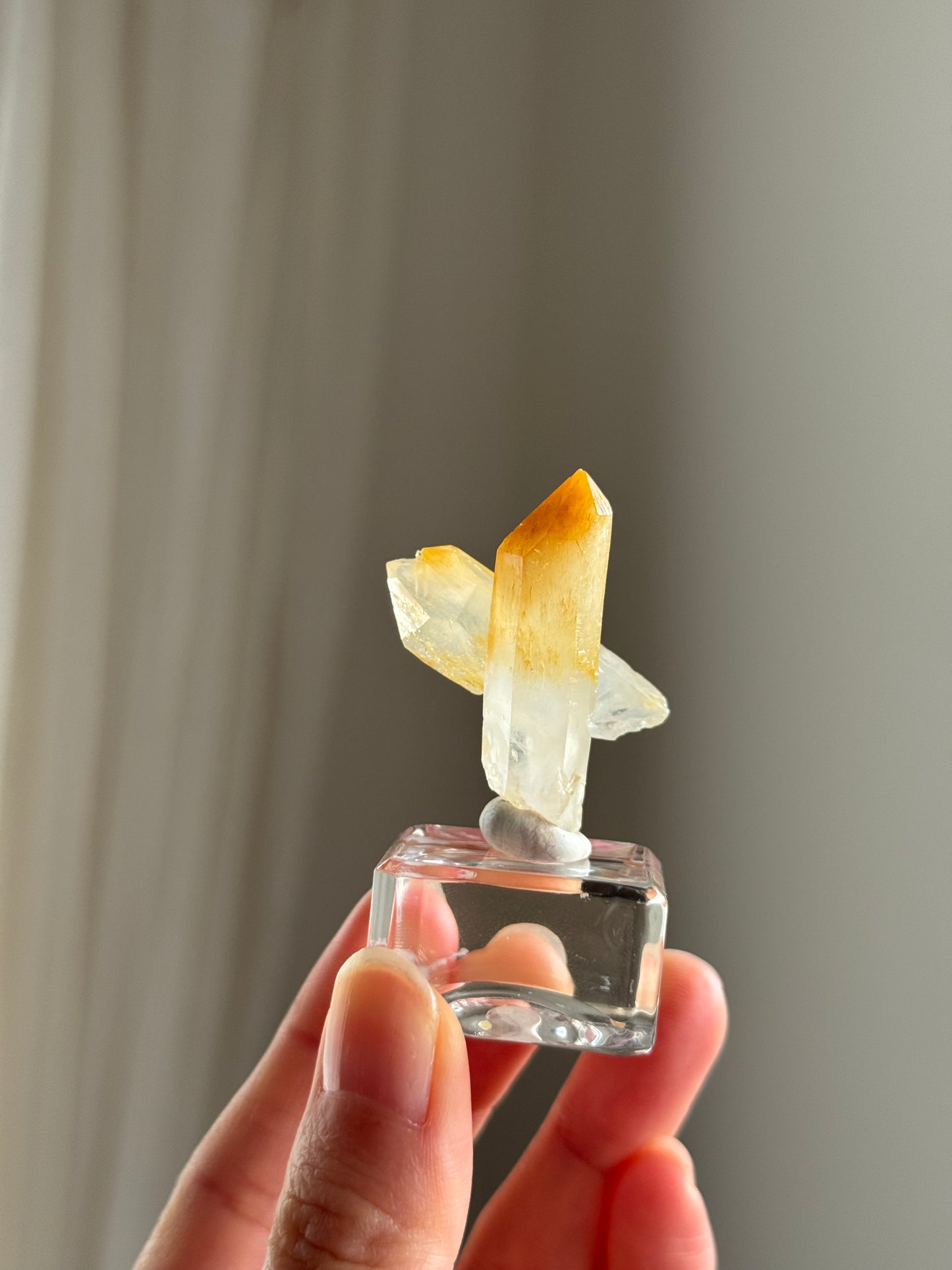 Mango Halloysite Quartz #4