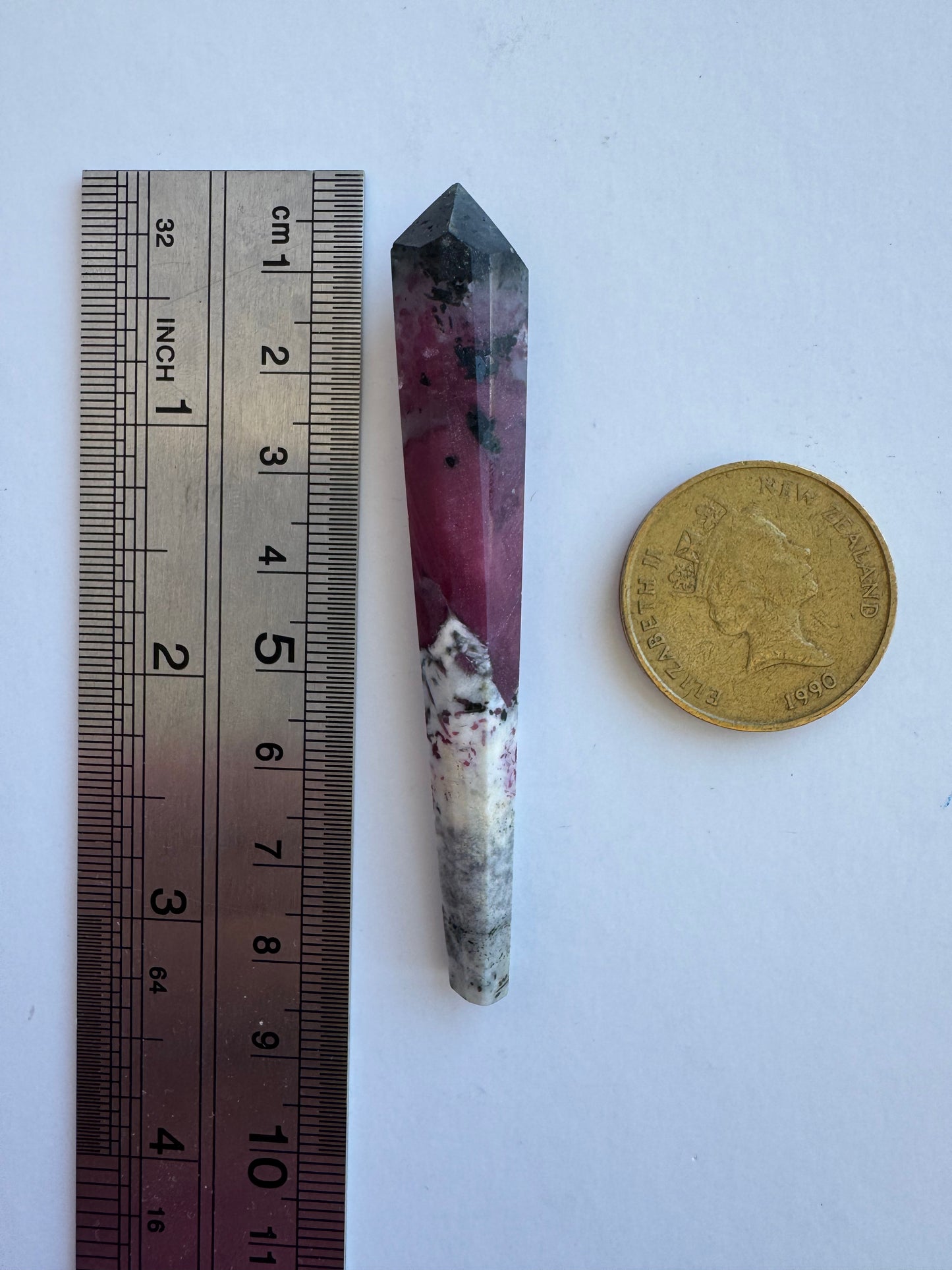 HG Natural Ruby Wand (UV light video)
