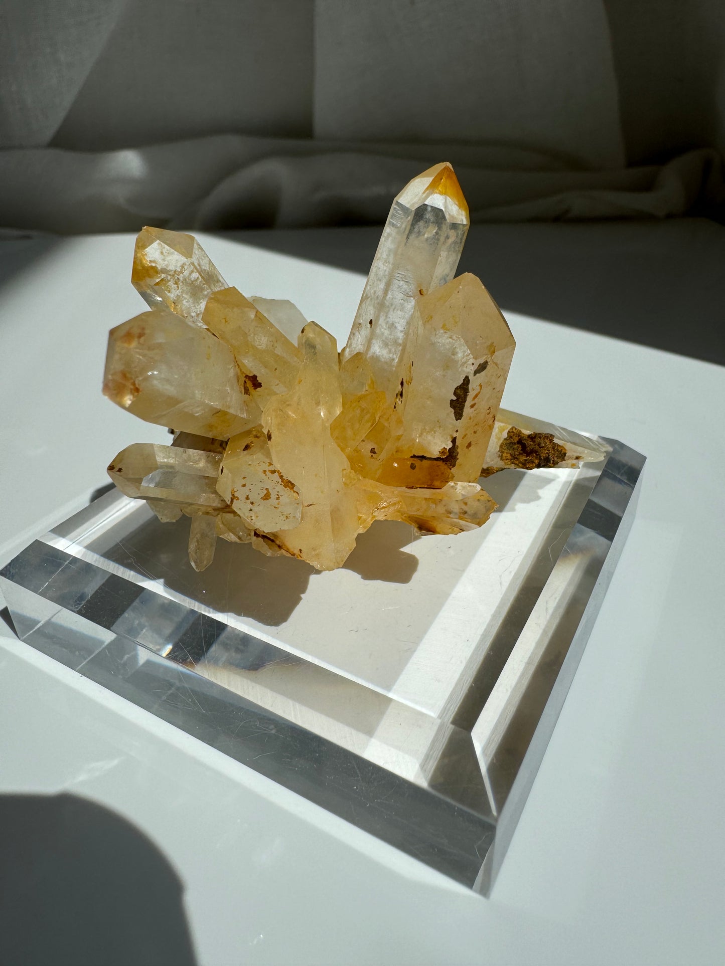 Acrylic Crystal Display Square Plate